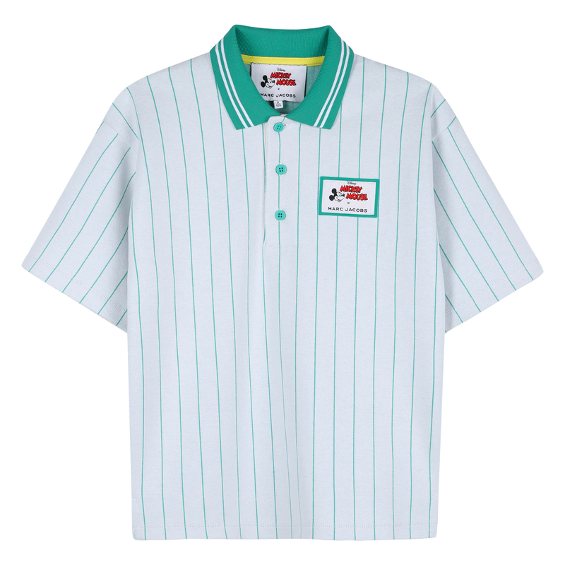 POLOSHIRT MET KORTE MOUWEN MARC JACOBS 
                        BOY