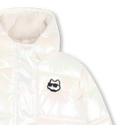 Hoofddoek met capuchon KARL LAGERFELD KIDS 
                    GIRL