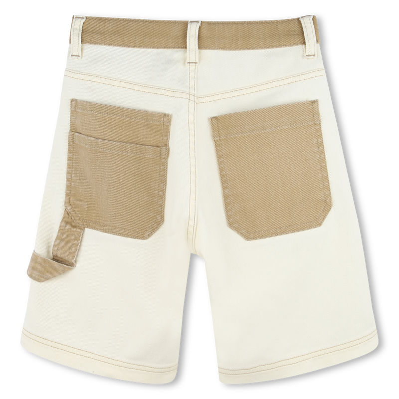 Verstelbare bermuda van twill TIMBERLAND 
                        BOY