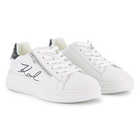 Sneakers van rundleer KARL LAGERFELD KIDS 
                    GIRL