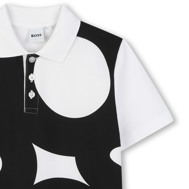 Katoenen poloshirt BOSS 
                        BOY