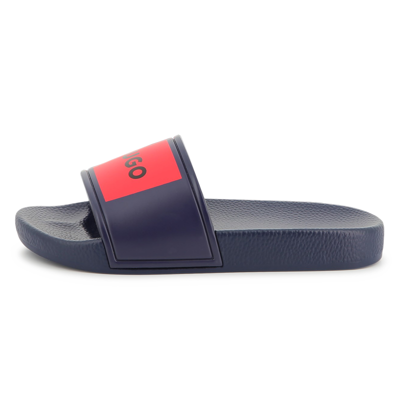 Slippers met badges HUGO 
                        BOY