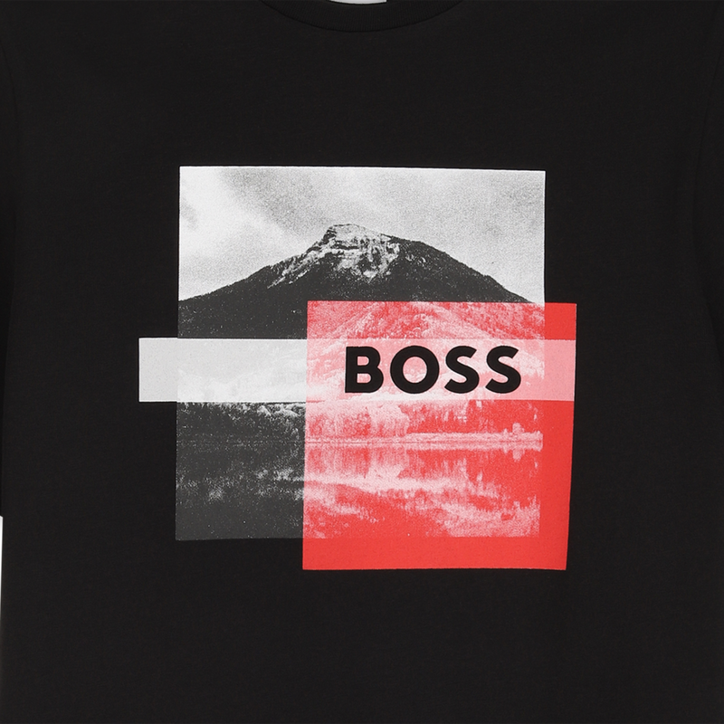 T-shirt met korte mouwen BOSS 
                        JONGEN