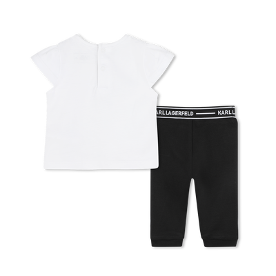 SET T-SHIRT + LEGGING KARL LAGERFELD KIDS GIRL