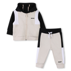 Set van vest en broek, ZAND, hi-res
