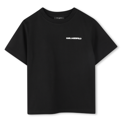 T-shirt met korte mouwen KARL LAGERFELD KIDS BOY