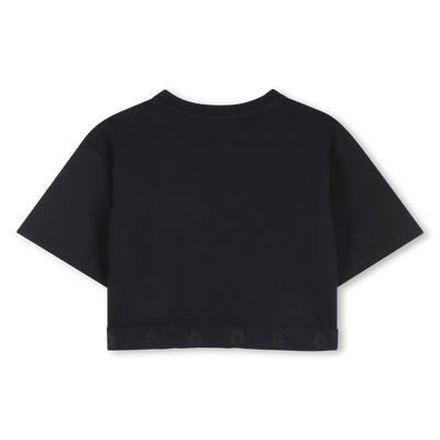 T-SHIRT MET ELASTISCHE TAILLE KENZO KIDS GIRL