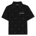 Korte mouwen polo KARL LAGERFELD KIDS 
                    BOY