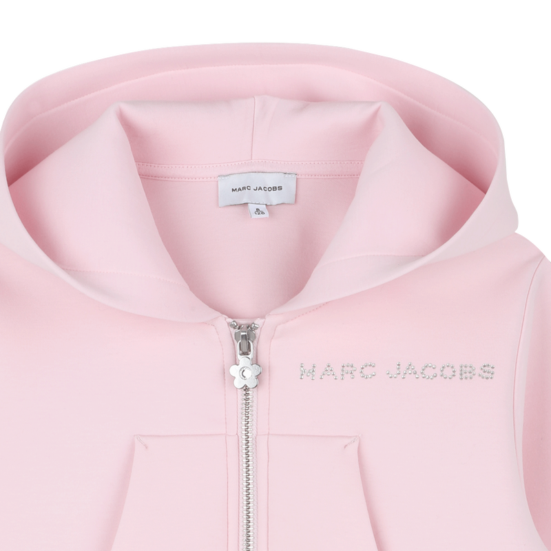 HOODIE MET RITS MARC JACOBS 
                        GIRL