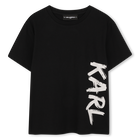 T-shirt met korte mouwen KARL LAGERFELD KIDS 
                    BOY
