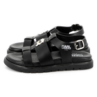 Leren sandalen met gesp KARL LAGERFELD KIDS 
                    GIRL
