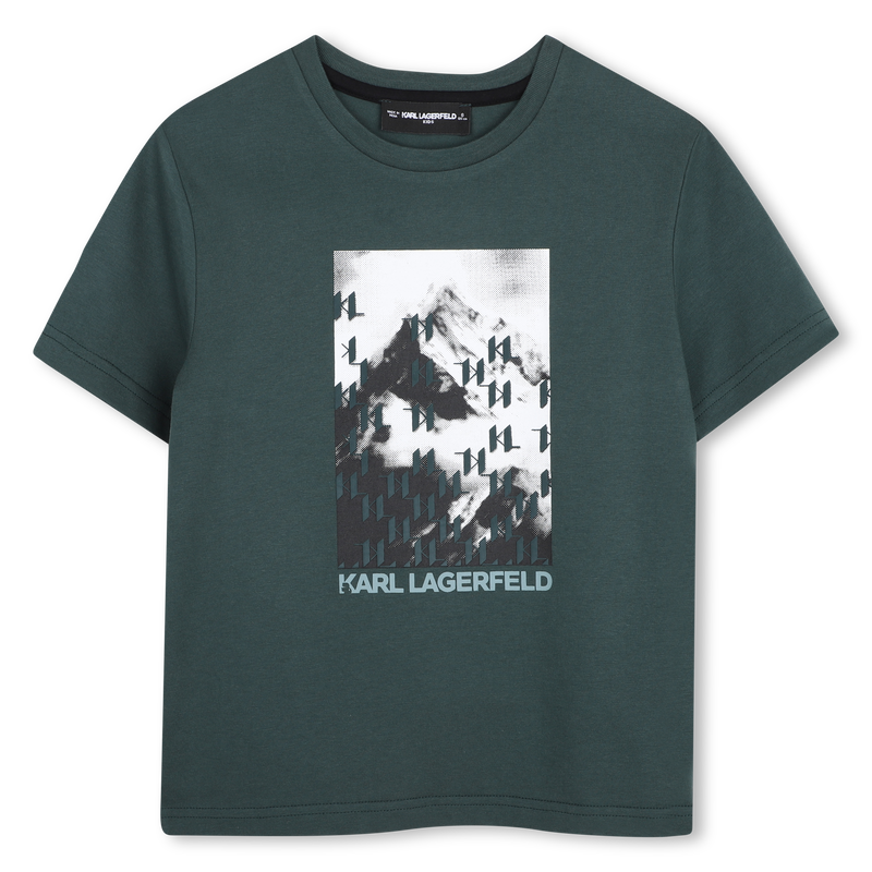 T-shirt met korte mouwen KARL LAGERFELD KIDS 
                        BOY