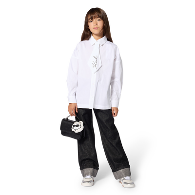 Hemd met lange mouwen KARL LAGERFELD KIDS MEISJE
