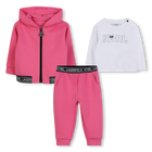 3-delige joggingset KARL LAGERFELD KIDS 
                    GIRL