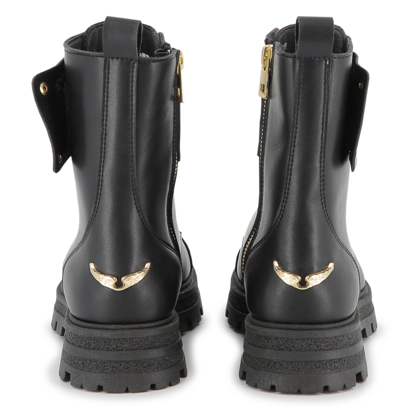 Rundlederen veterlaarzen ZADIG & VOLTAIRE 
                        GIRL