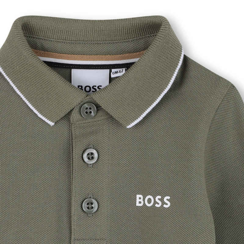 Poloshirt met lange mouwen BOSS 
                        BOY