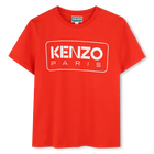 Katoenen T-shirt, korte mouwen KENZO KIDS 
                    BOY