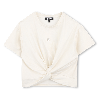 T-SHIRT MET KORTE MOUWEN DKNY GIRL