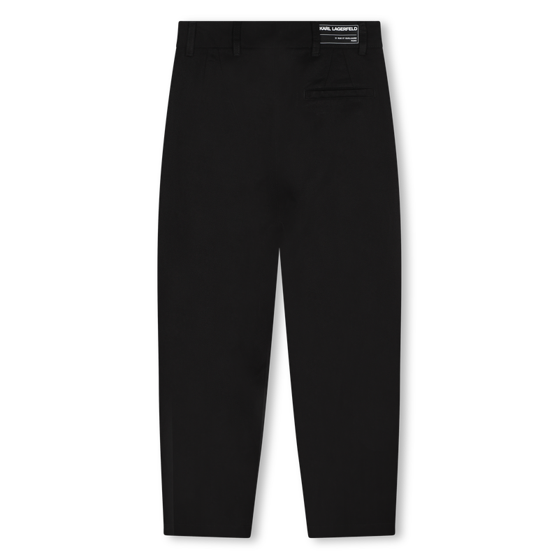 Broek met plooitjes KARL LAGERFELD KIDS 
                        BOY