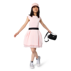 Satijnen jurk KARL LAGERFELD KIDS 
                    GIRL