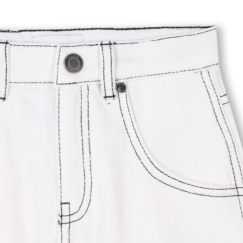 Katoenen short met print MARC JACOBS 
                        GIRL