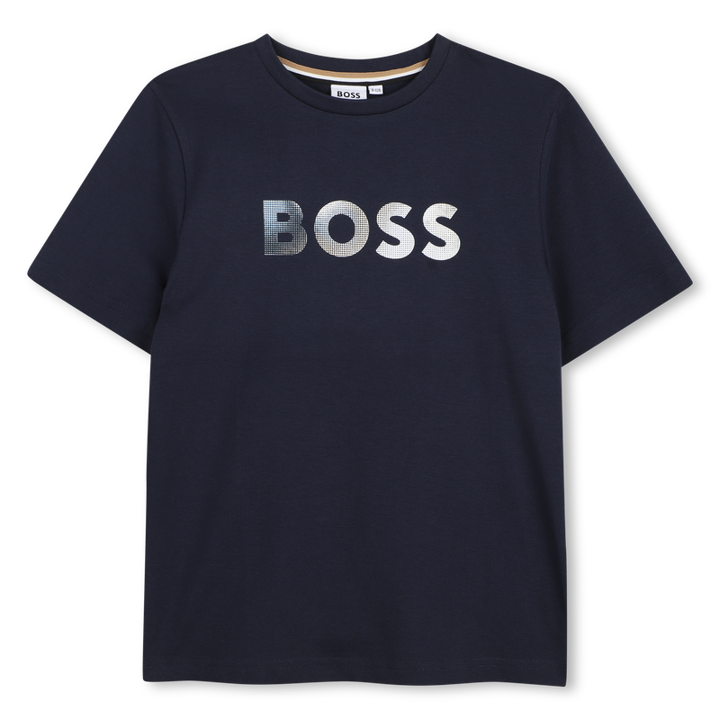 T-SHIRT MET KORTE MOUWEN BOSS 
                        BOY