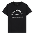 T-shirt met korte mouwen KARL LAGERFELD KIDS 
                    JONGEN