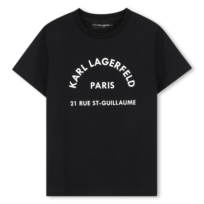 T-shirt met korte mouwen KARL LAGERFELD KIDS JONGEN