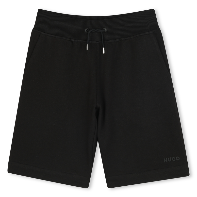 Fleece joggingbermuda HUGO 
                        JONGEN