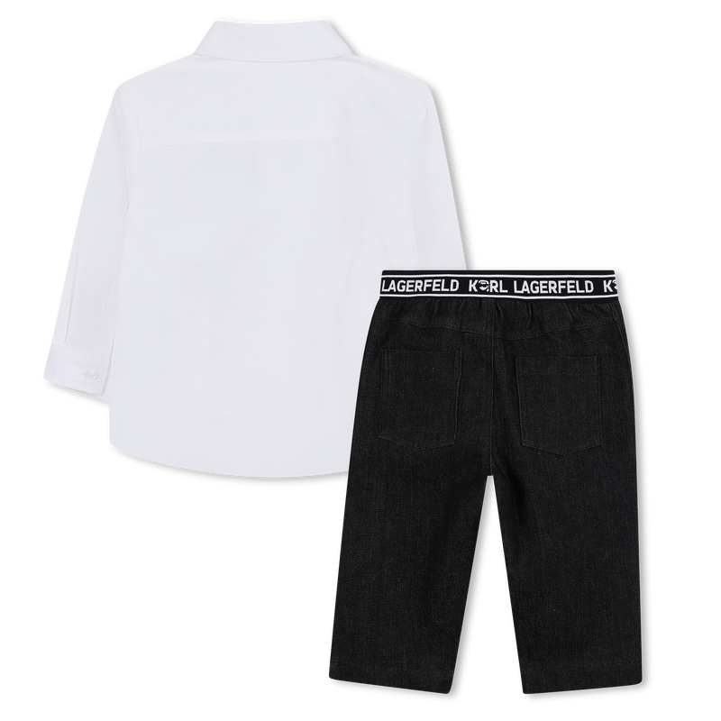 Shirt en broek set KARL LAGERFELD KIDS 
                        BOY