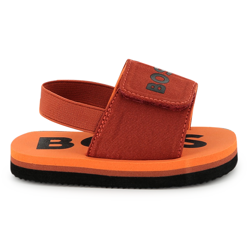 Slippers met klittenband BOSS 
                        BOY