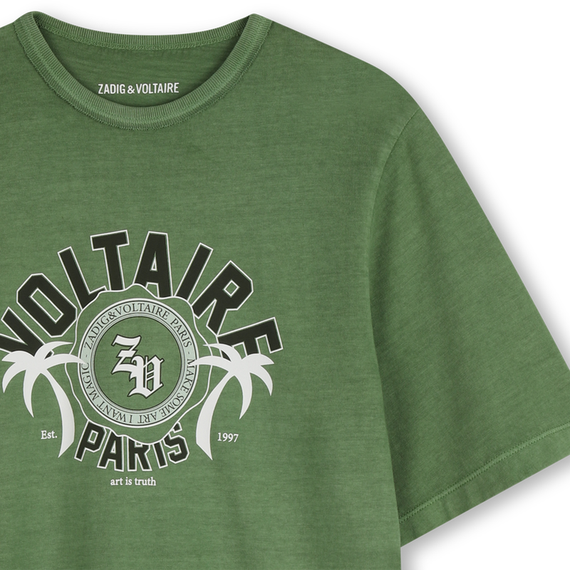 T-SHIRT MET KORTE MOUWEN ZADIG & VOLTAIRE 
                        BOY