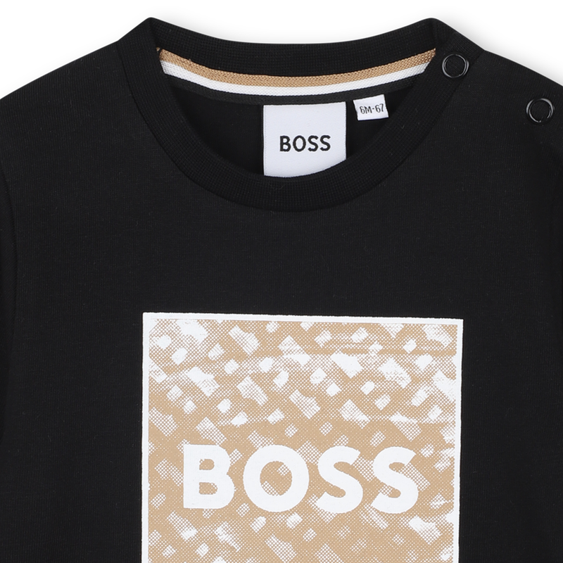T-shirt met lange mouwen BOSS 
                        BOY