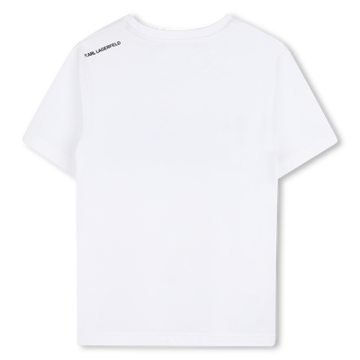 T-SHIRT MET KORTE MOUWEN KARL LAGERFELD KIDS BOY