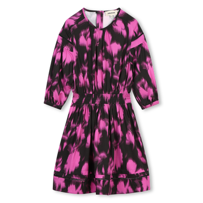 Lange jurk met print ZADIG & VOLTAIRE GIRL