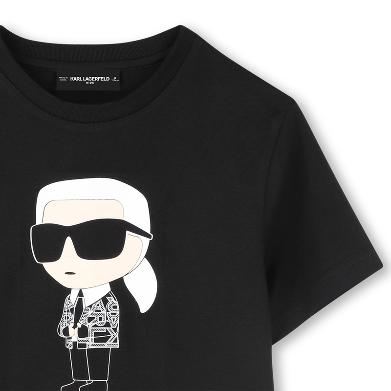 T-shirt met korte mouwen KARL LAGERFELD KIDS 
                        BOY