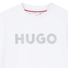 T-shirt met korte mouwen HUGO 
                    BOY