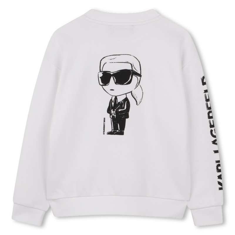 SWEATER MET PRINT KARL LAGERFELD KIDS 
                        BOY