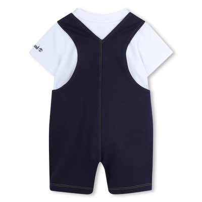 OVERALLS EN T-SHIRT SET TIMBERLAND BOY