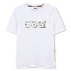 Katoenen T-shirt korte mouwen BOSS 
                    BOY