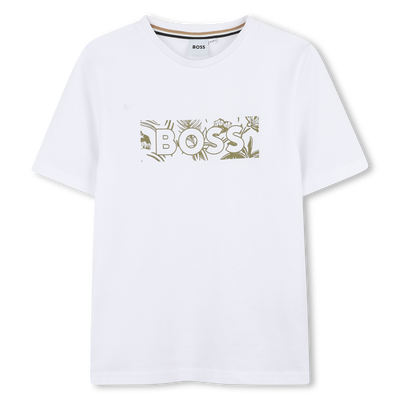 Katoenen T-shirt korte mouwen BOSS BOY