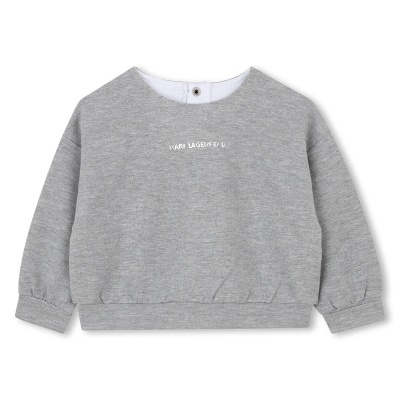 Set sweatshirt en rok KARL LAGERFELD KIDS 
                        GIRL