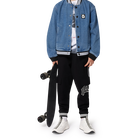 Sneakers met vetersluiting DKNY 
                    BOY