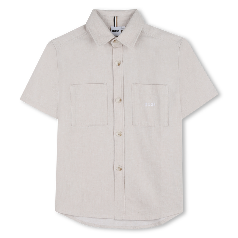OVERHEMD MET KORTE MOUWEN BOSS 
                        BOY