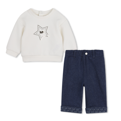 Sweat- en broekset MICHAEL KORS MEISJE