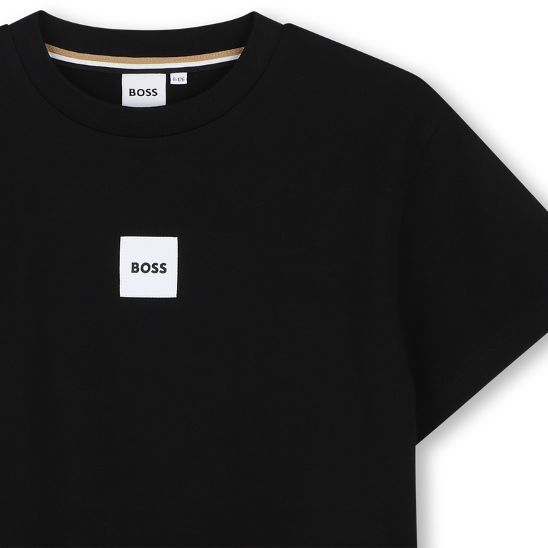 T-shirt met korte mouwen BOSS 
                        BOY