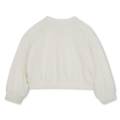 Sweater van fleecekatoen BILLIEBLUSH GIRL