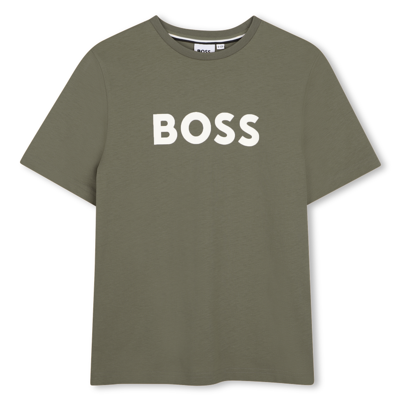 T-SHIRT MET KORTE MOUWEN BOSS 
                        BOY