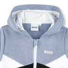 VEST MET KAP BOSS 
                    JONGEN