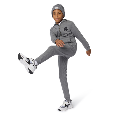 Gebreide muts met badge BOSS BOY